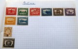 Lot Timbre Bolivia 1900-1951 - Seria Arheologie Tiwanaku, Lacul Titicaca, Tren, Stemă - MNH/Uzate -GB