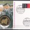 Germania 1993 - Președintele Weizsacker la Forțele din F&uuml;rstenwalde, FDC NUMIS