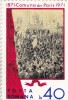 ROMANIA 1971 LP 757 CENTENARUL COMUNEI DIN PARIS MNH, Nestampilat