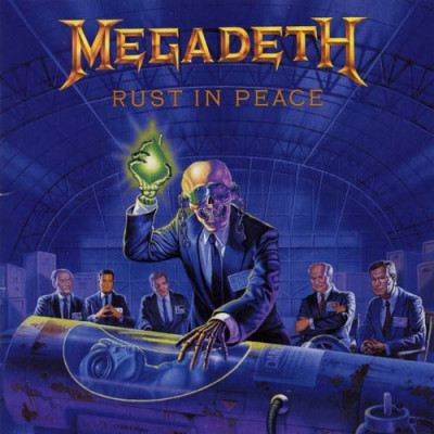 CD Megadeth - Rust in Peace 1990 foto