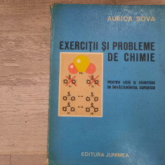 Exercitii si probleme de chimie de Aurica Sova
