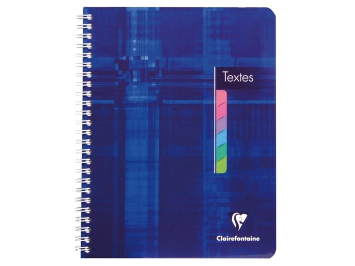 Agenda scolara 17 x 22 cm, spirala, 72 file, Clairefontaine