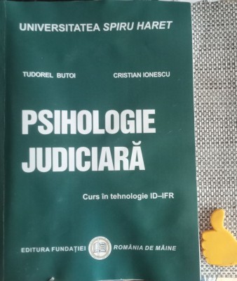 Psihologie Judiciara Cristian Ionescu, Tudorel Butoi foto