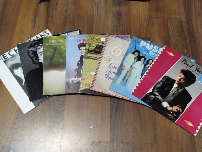 PACK 8 LP Discuri vinil LP ALBUME = Pop -ROCK = (VG;VG+)