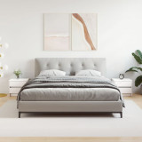 vidaXL Noptiere, 2 buc., alb, 40x31x35,5 cm, lemn masiv de pin