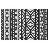 Cumpara ieftin Covor de exterior, ARAKIL negru, 120x180 cm, PP