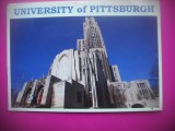 HOPCT 7830 UNIVERSITATEA PITTSBURGH /CATEDRALA INVATATURII -STAMPILOGRAFIE/FRANCATURA-SUA-AMERICA DE NORD -CIRCULATA, Printata