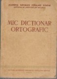 Mic dictionar ortografic