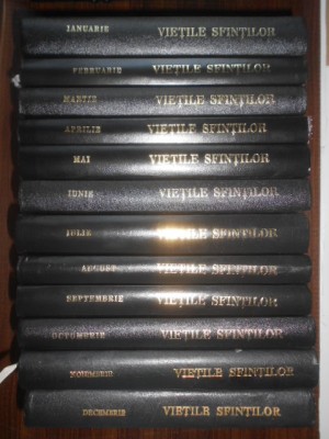 Vietile Sfintilor pe tot anul 12 volume (2013, editie cartonata impecabila) foto