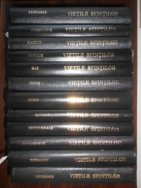Vietile Sfintilor pe tot anul 12 volume (2013, editie cartonata impecabila)