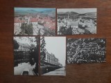 Lot 5 carti postale vintage cu Orasul Odorheiul Secuiesc / CP1, Circulata, Printata