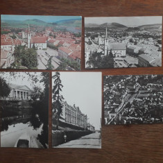 Lot 5 carti postale vintage cu Orasul Odorheiul Secuiesc / CP1