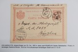 Romania 1900 - Carte postala circulata IASI-BUNZLAU