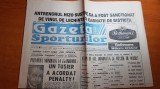 gazeta sporturilor 6 noiembrie 1994-meciul de tenis demonstrativ borg-nastase
