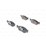 Set placute frana punte fata Fiat Doblo, 03.202010, Albea 192016, Palio, 202011, Punto, Siena, Strada 19, Bosch 0986424554, parte montare : Punte