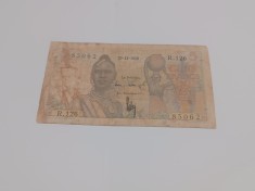 Bancnota 5 Francs 1950 Africa Occidentala