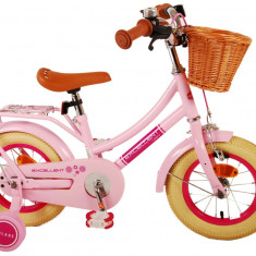Bicicleta pentru fete Volare Excellent, 12 inch, culoare roz, frana de mana si c PB Cod:21188