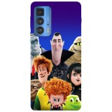 Husa compatibila cu Motorola Edge 20 Lite model Hotel Transylvania, Silicon, TPU, Viceversa, Transparent, Carcasa