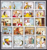 Fujeira 1972 Disney 101 dalmatieni MI 1510-1529 MNH, Nestampilat