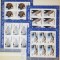 1998 Pasari de noapte minicoli LP 1458a MNH