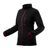 Geaca fleece pentru femei NEO TOOLS, neagra, marimea L, 3 buzunare