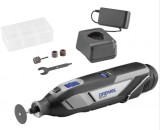 DREMEL 8240 Unealta multifunctionala cu acumulator Li-Ion 12V, 2.0Ah si accesorii