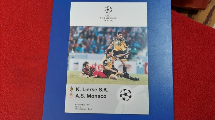 program SK Lierse - AS Monaco