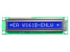Afișaj LCD Alfanumeric 16x1 STN Negativ Albastru 122x33mm