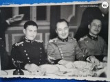 Militarie si razboaie , grup soldati germani si romani , al doilea razboi mondial , format carte postala