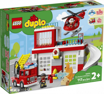 LEGO DUPLO STATIA DE POMPIERI SI POLITIE 10970 foto