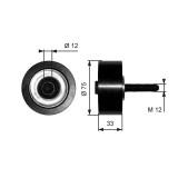 Rola ghidare curea transmisie Mercedes Atego, Atego 2, Axor, Axor 2, Citaro, Citaro 2, Econic, Tourino, Touro, Unimog, Vario, Vario Cabina Cu Motor,