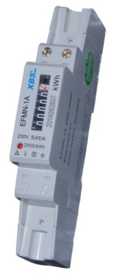 Contor monofazic cu afisaj analog 45A IP51 montaj pe sina foto