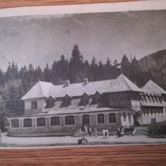 anii 50, Carte Postala Poiana STALIN / Poiana Brasov, Cabana RPR comunism