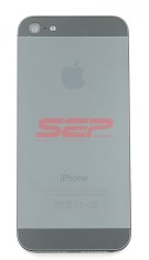 Capac baterie + mijloc + suport sim iPhone 5 BLACK