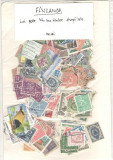 FINLANDA.Lot peste 260 buc. timbre stampilate, Europa