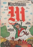 Munchhausen, Guttfried August Burger, Ilustratii Stan Done, Ion Creanga 1977, Romana, Coperta Paperback
