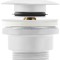 Dop pentru lavoar universal click-clack Rea Alb