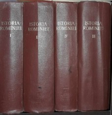 Istoria Romaniei-4 volume-colectiv