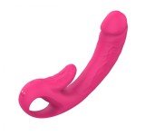 Vibrator LoveS Dual Vibe Heating Pink