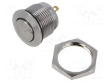 Comutator anti-vandalism DECA 2 poziții SPST 0,1A 48V IP67