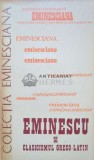 Cumpara ieftin Eminescu si clasicismul greco-latin. Studii si articole - 1982 ($I78), Junimea