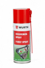 Spray lubrifiant curele trapezoidale Wurth, 400 ml foto