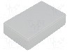 Carcasa ABS, 57mmx90mmx24mm, MASZCZYK - KM-26N GY