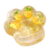 Jucarie Antistres Squishy, Cyrax, Labuta de Pisica Squeeze Toys, cu Revenire Lenta, 7.5 cm, Model 270525, Multicolor