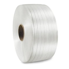 Banda de Legat PES Netesuta Hot Melt, 16mm x 850m, Poliester pentru Ambalare si Paletizare, Banda Netesuta de Legat PES, Benzi Poliester PES, Benzi Am foto