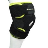 Bandaj Magnetic Genunchi inSPORTline FitLine Training, Fibra Bambus-Carbon, Termoreglare, Fixare Velcro, Reduce Dureri Artrita, Germaniu