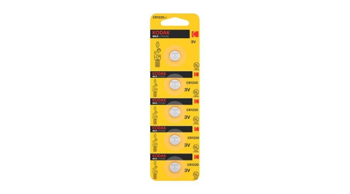 Pilă de litiu cu buton Kodak CR1220 (3V) B5 1 buc