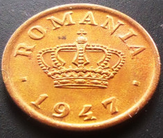 Moneda ISTORICA 50 BANI - ROMANIA REGAT, anul 1947 *cod 4005 = UNC SACULET BNR foto