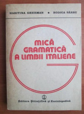 Haritina Gherman - Mica gramatica a limbii italiene foto