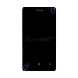 Modul display Nokia 800 Lumia, ansamblu digitizor piesă de schimb neagră AMS391PJ04